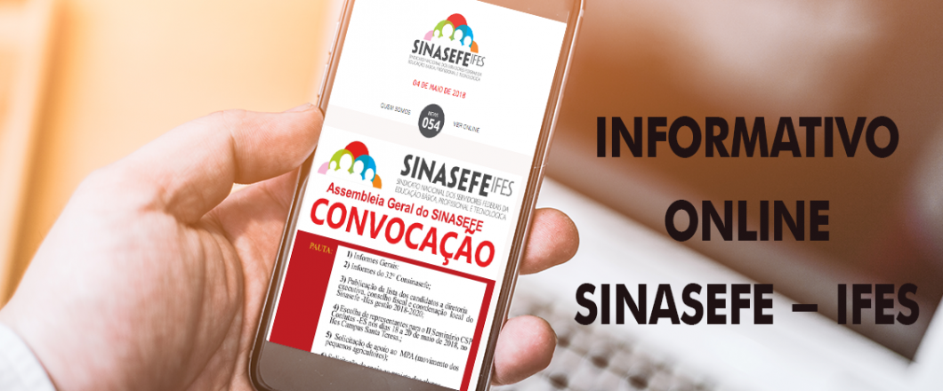 Informativo sinasefe ifes